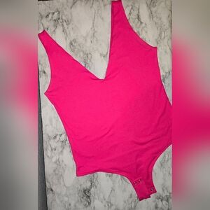 Pink Double Lined Bodysuit
